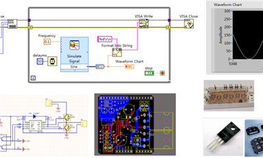 【PCB】IGBT半橋功率管驅動_IR2104芯片