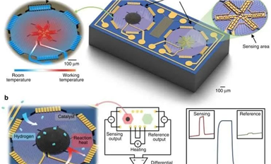 上海微系統所打造高靈敏度單晶硅熱電堆氫氣傳感器，痕量氣體檢測濃度低至1 ppm