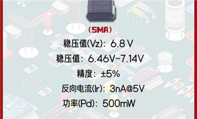 【每日一品】Slkor薩科微6.2V穩定電壓值的穩壓二極管MMSZ5234B，廣泛應用于音響系統等領域